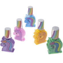 Load image into Gallery viewer, Townley Girl Unicorns and Llamacorns Non-Toxic Peel-Off Nail Polish Set for Girls, Glittery and Opaque Colors, with Nail Gems and Toe spacers, Ages 3+, for Parties, Sleepovers and Makeovers
