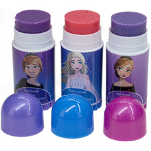 Load image into Gallery viewer, Disney Frozen – Townley Girl Plant Based 6 Pcs Flavoured Lip Balm Makeup Cosmetic Set for Kids and Girls, Ages 3+, Perfect for Parties, Sleepovers &amp; Makeovers
