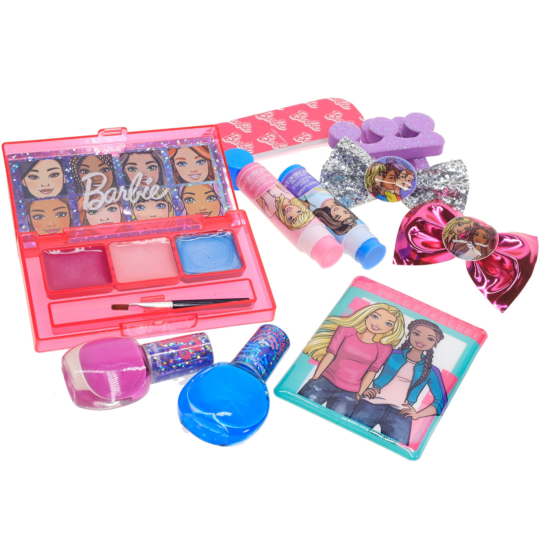 Barbie Townley Girl Makeup Filled Backpack Cosmetic Giftc Set
