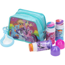 Load image into Gallery viewer, My Little Pony – Townley Girl Plant Based 3 Pcs Flavoured Swirl Lip Balm &amp; Micro Keychain Bag Makeup Cosmetic Set for Kids and Girls, Ages 3+ Perfect for Parties, Sleepovers &amp; Makeovers
