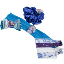 Load image into Gallery viewer, Disney Frozen - Townley Girl Hair Accessories Gift Bag, Ages 3+ with 8 Pieces Including Hair Ties, Scrunchie, Headband and More, for Parties, Sleepovers and Makeovers
