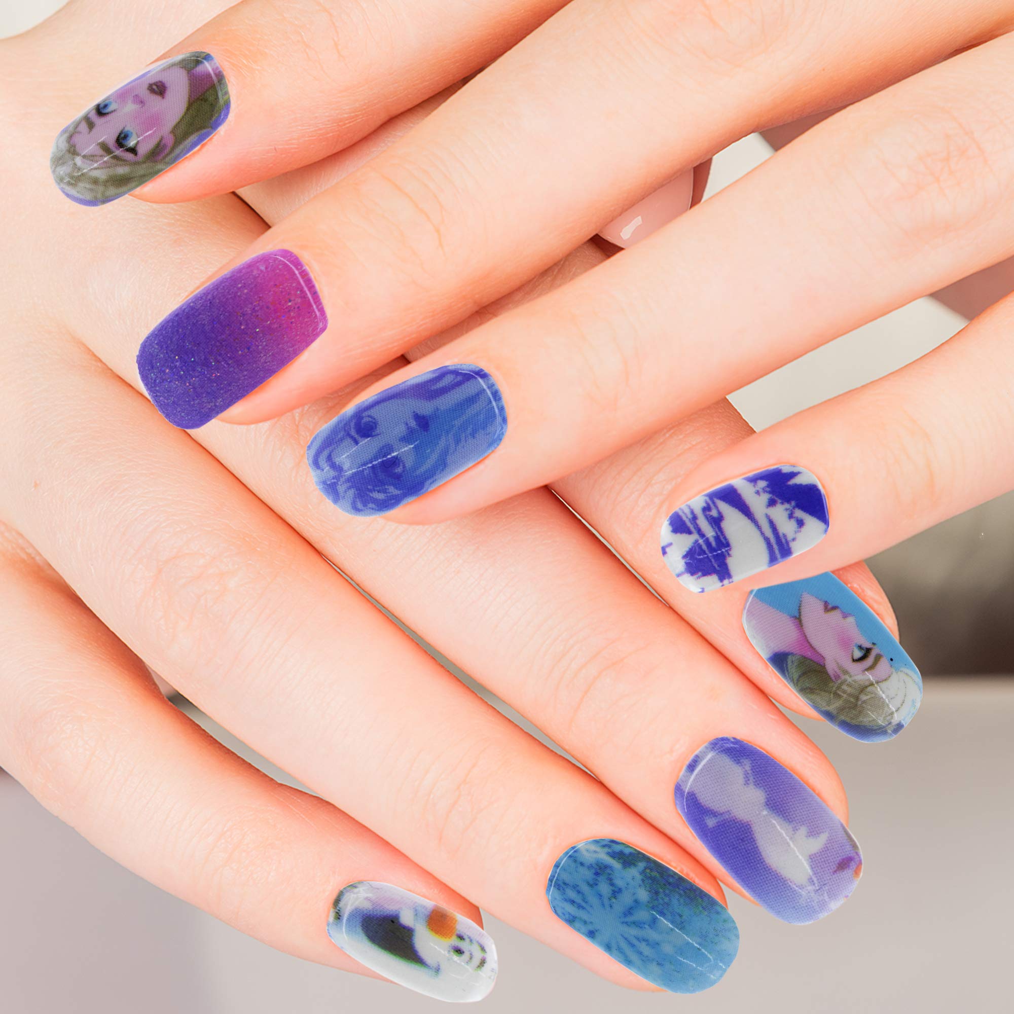 This Is Colour-Changing Nail Art Inspired By Disney's Frozen 2 That We Need  | Disney Video | Singapore