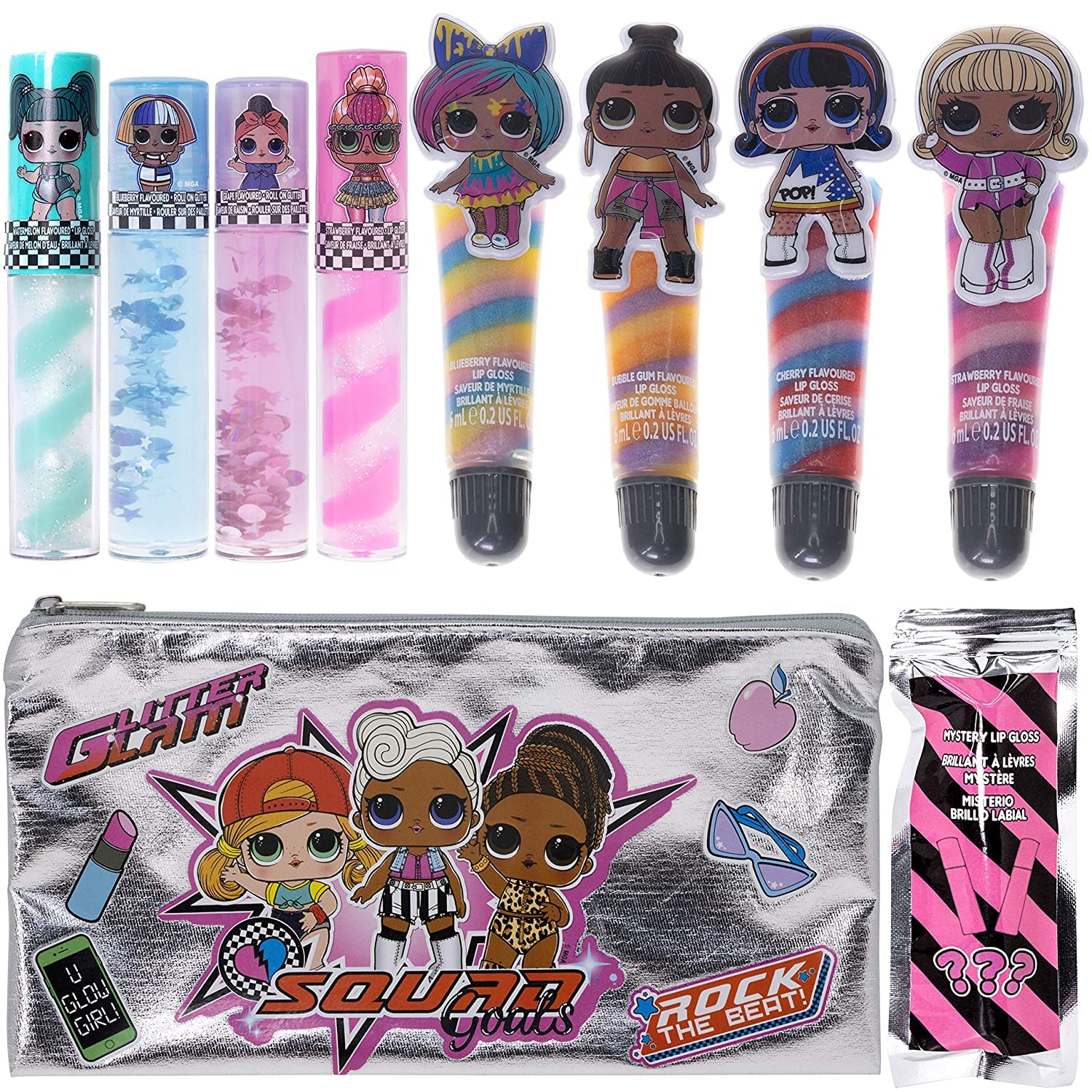 L.O.L Surprise! Townley Girl Makeup Set with 8 Flavored Lip Glosses fo –  townleyShopnew