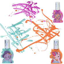 Load image into Gallery viewer, My Little Pony - Townley Girl Non-Toxic Water Based Peel-Off Nail Polish Set for Girls, Glittery &amp; Opaque Colors, with Toe Spacers &amp; Nail Stickers, Ages 3+ for Parties, Sleepovers &amp; Makeovers, 18 Pcs
