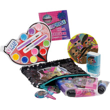 Load image into Gallery viewer, L.O.L Surprise! Townley Girl Cosmetic Activity Box Set for Girls, Ages 3+ Makeup Salon Toy Kit Including Brush, Snap Clips, Nail File, Nail Polish, Lip Gloss and more, for Parties, Sleepovers and Makeovers
