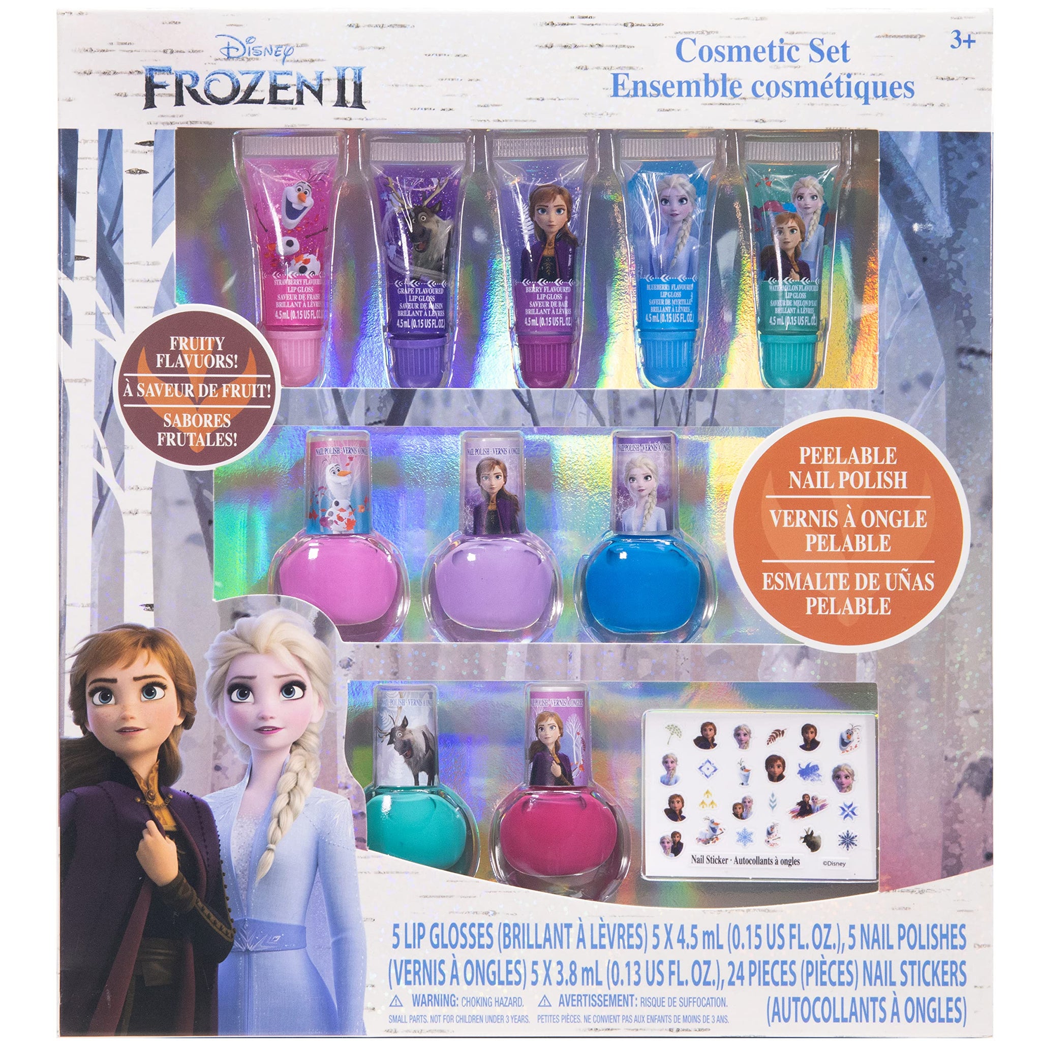 Disney Frozen Townley Girl Super Sparkly Cosmetic Makeup Set