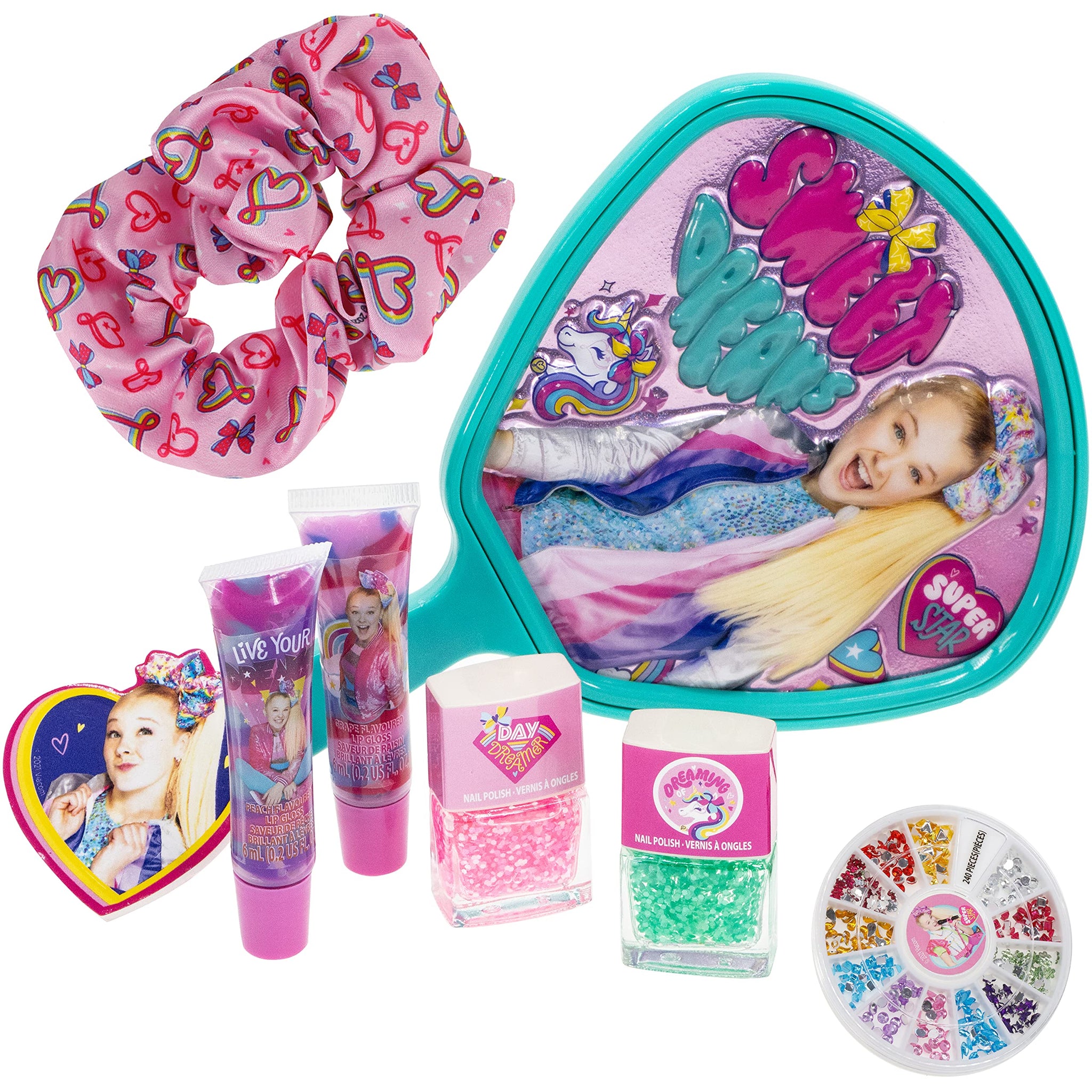 jojo siwa pink shimmer bedazzled bow mini backpack JoJo Siwa