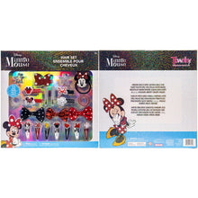 Load image into Gallery viewer, Disney Minnie Mouse - Townley Girl Hair Accessories Kit|Gift Set for Kids Girls|Ages 3+ (22 Pcs) Including Hair Bow, Coils, Hair Clips, Hair Pins and More, for Parties, Sleepovers &amp; Makeovers
