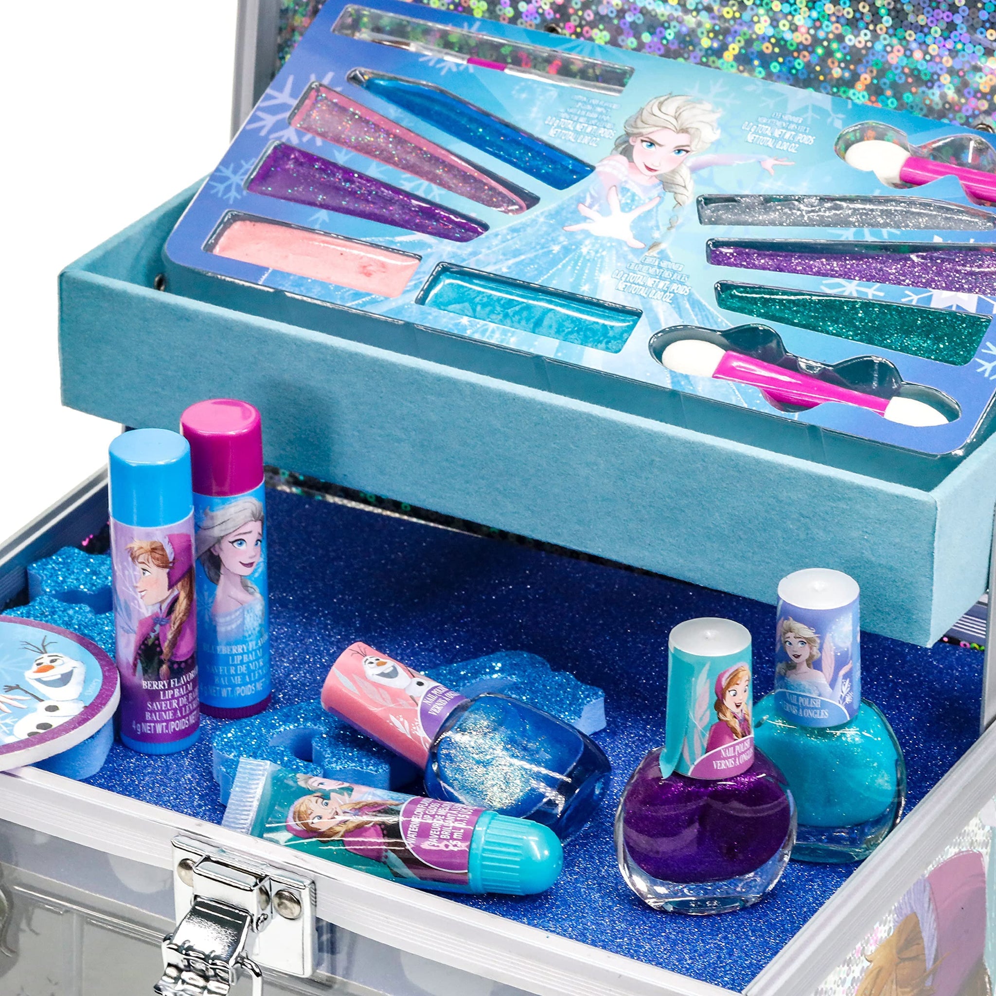 L.O.L Surprise! Townley Girl Kids' Makeup Set With Train Case for Ages 3+ 