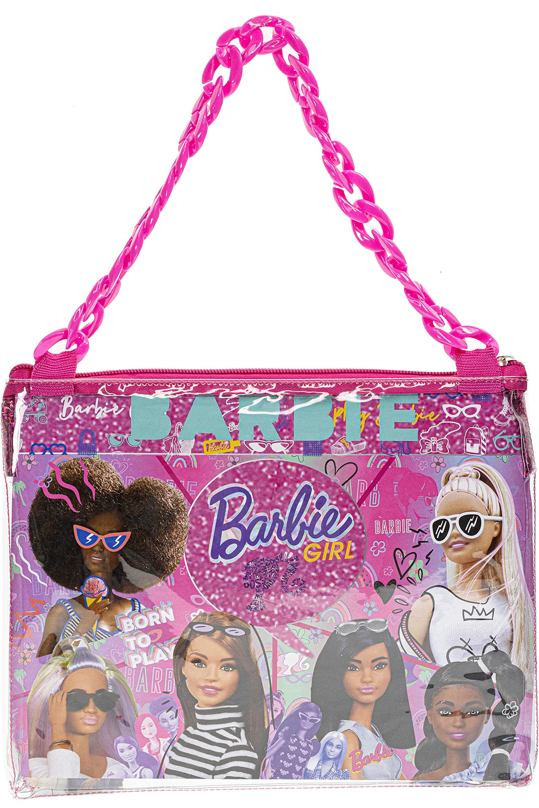 Barbie Princess And The Popstar Purse Pink Purple | eBay