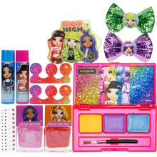 Load image into Gallery viewer, Rainbow High - Townley Girl Cosmetic Makeup Gift Bag Set includes Lip Gloss, Nail Polish &amp; Hair Accessories for Kids Girls, Ages 3+ perfect for Parties, Sleepovers and Makeovers
