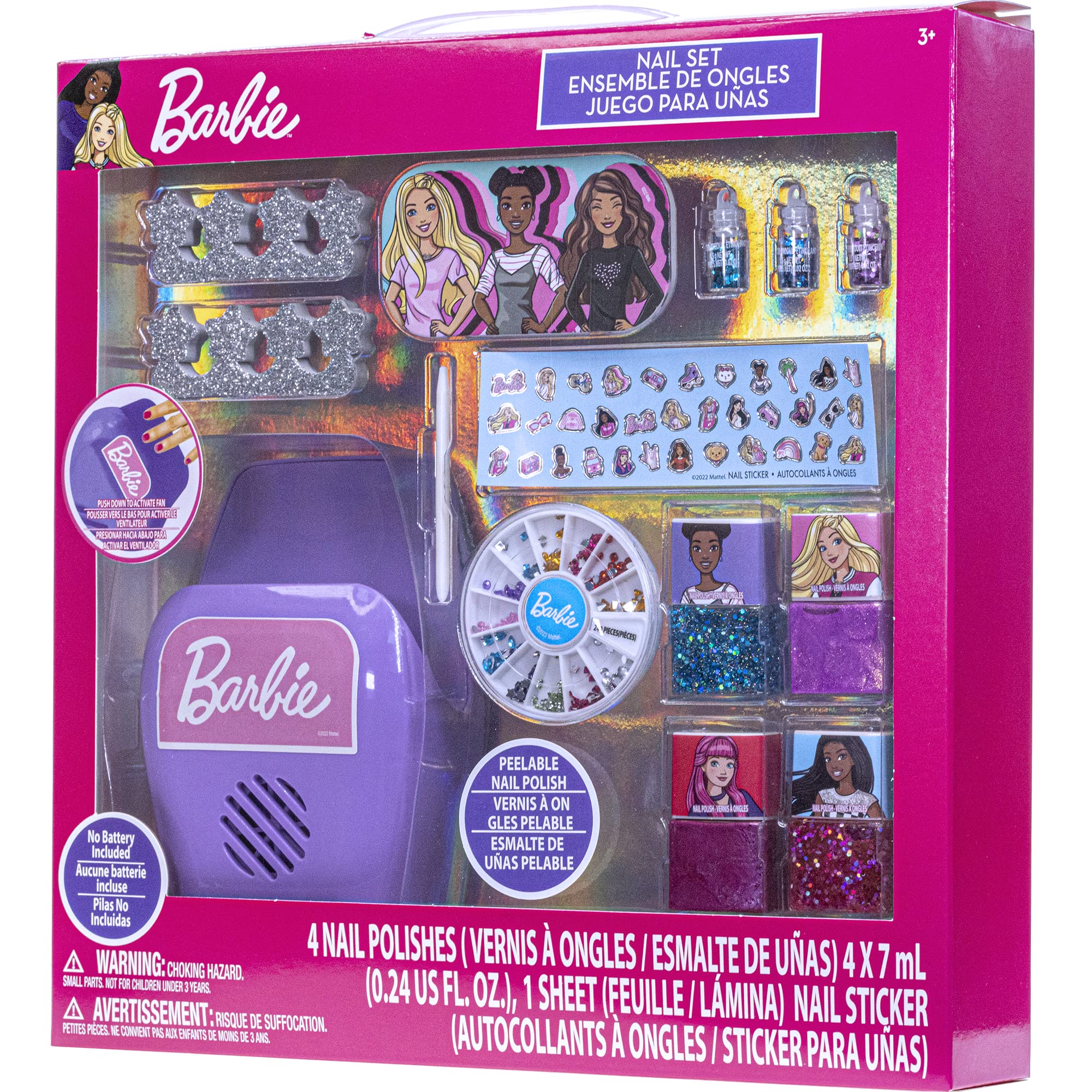 Just Play JoJo Siwa Razzle Dazzle Nail Art Decorating Kit, Kids Manicure Set,  Preschool Ages 6 up - Walmart.com