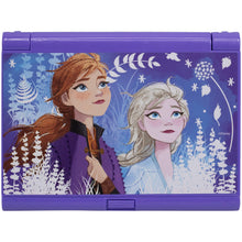 Load image into Gallery viewer, Disney Frozen 2 - Townley Girl Cosmetic Compact Set with Mirror 22 lip glosses, 4 Body Shines, 6 Brushes Colorful Portable Foldable Washable Makeup Beauty Kit Box Set for Girls Kids Toddler
