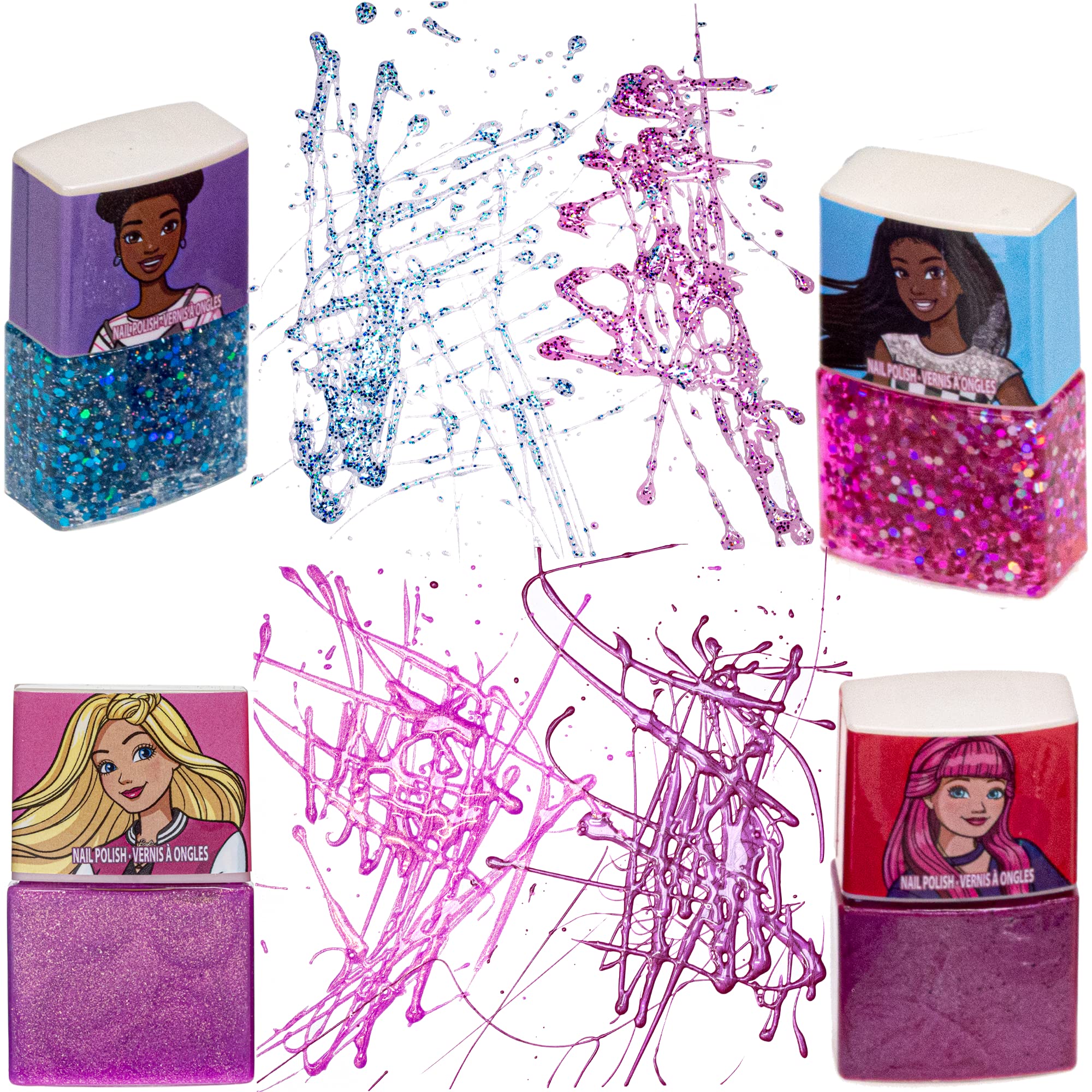 Nail Art Kit For Girls - Nail Polish Gift Kit Set For Kids