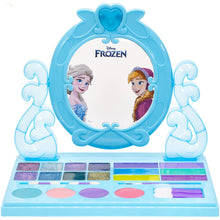 Load image into Gallery viewer, Disney Princess - Townley Girl Cosmetic Vanity Compact Makeup Set with Light &amp; Built-in Music Includes Lip Gloss, Shimmer &amp; Brushes for Kids Girls, Ages 3+ Perfect for Parties, Sleepovers &amp; Makeovers
