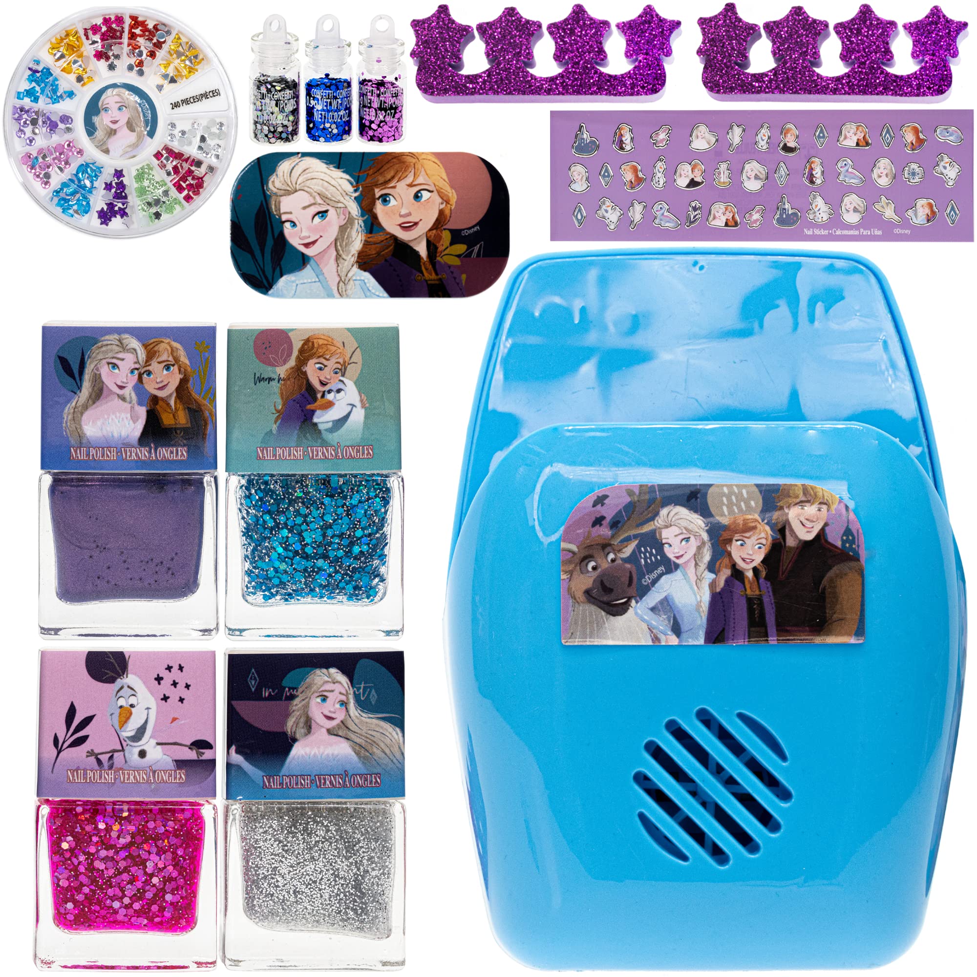 Townley Girl Disney Frozen Non-Toxic Peel-Off Water-Based Natural Safe –  townleyShopnew