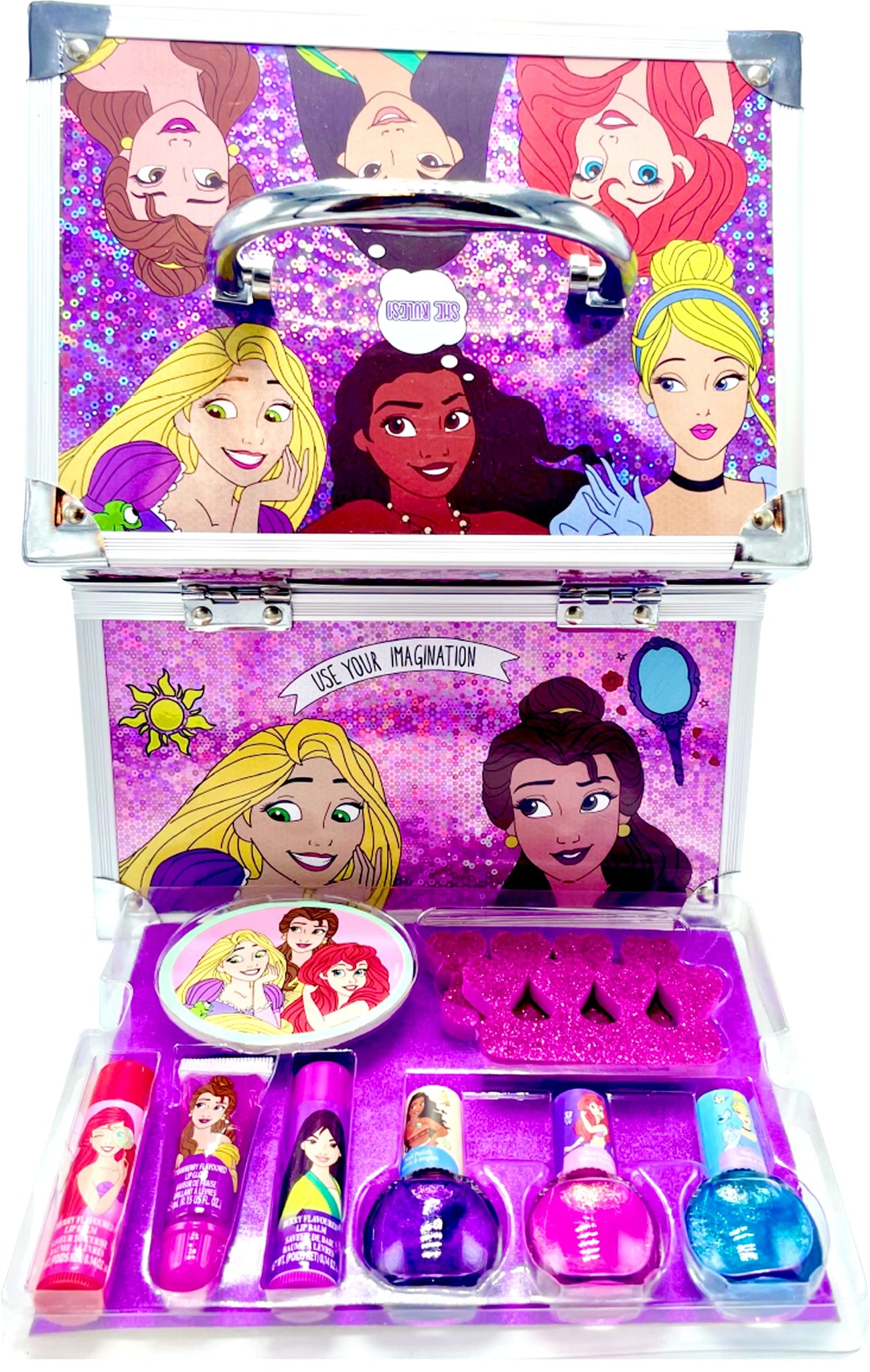 Townley Girl Train Case Cosmetic Makeup