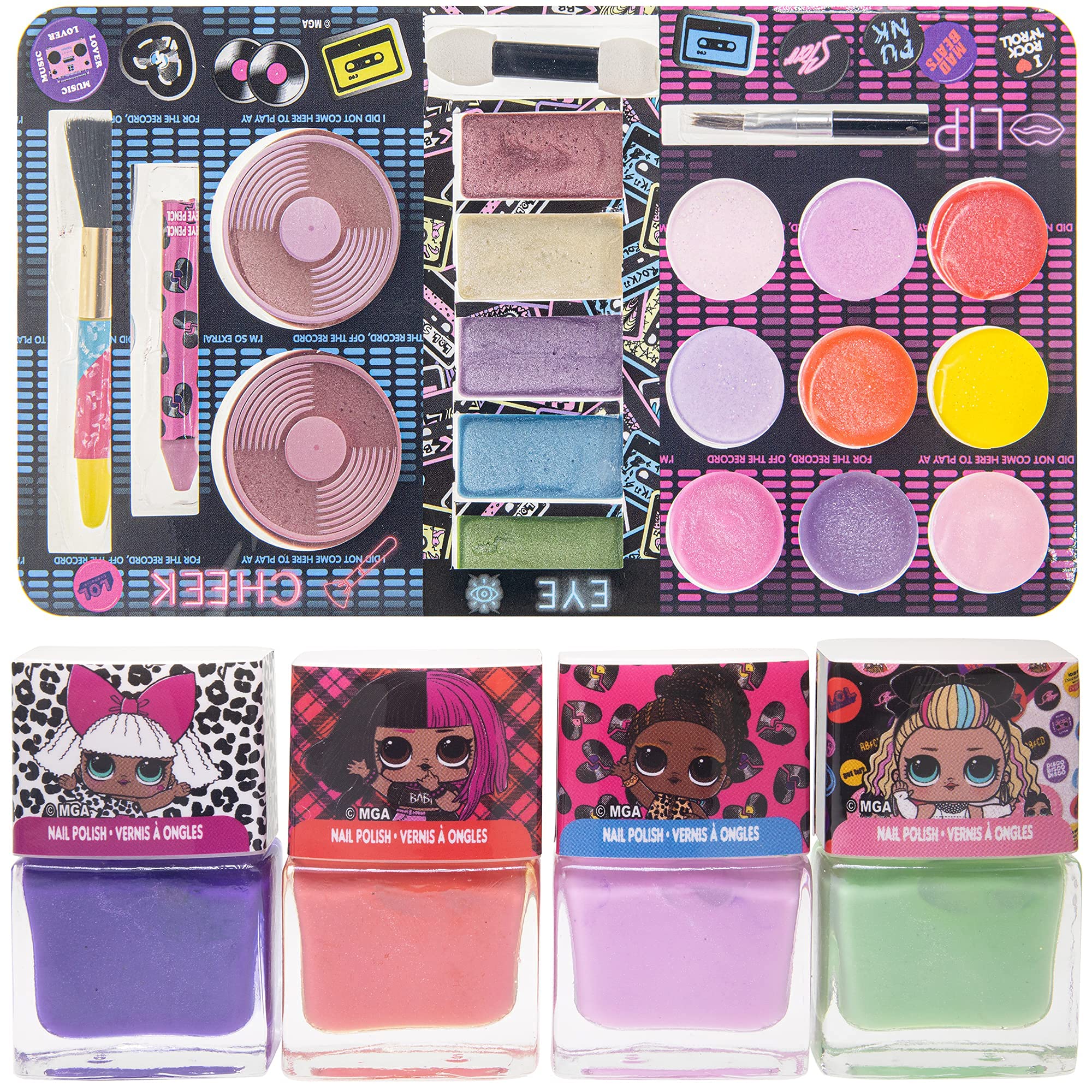 L.O.L Surprise! Townley Girl Train Case Cosmetic Makeup Set Includes L –  townleyShopnew