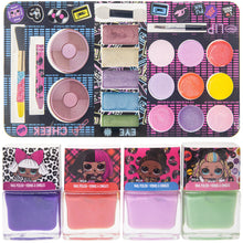 Load image into Gallery viewer, L.O.L Surprise! Townley Girl Train Case Cosmetic Makeup Set Includes Lip Gloss, Eye Shimmer, Nail Polish, Hair Accessories &amp; more! for Kids Girls, Ages 3+ perfect for Parties, Sleepovers &amp; Makeovers
