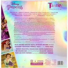 Load image into Gallery viewer, Townley Girl Disney Princess Non-Toxic Peel-Off Water-Based Natural Safe Quick Dry Nail Polish| Gift Kit Set for Kids Girls| Glittery and Opaque Colors| Ages 3+ (18 Pcs)
