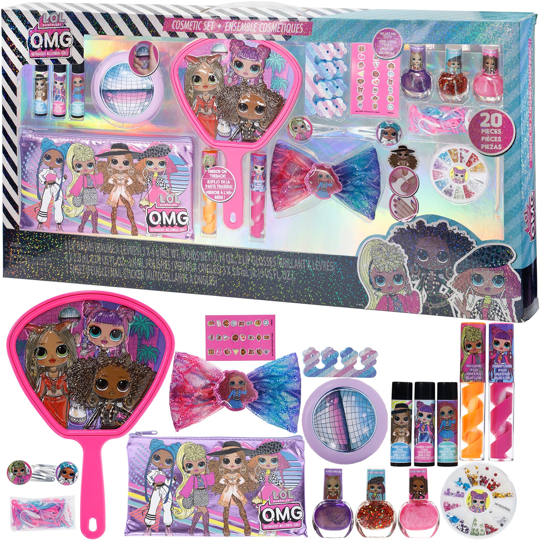 LOL Surprise OMG – Townley Girl Mega Cosmetic Set. Includes Lip, Nail, –  townleyShopnew